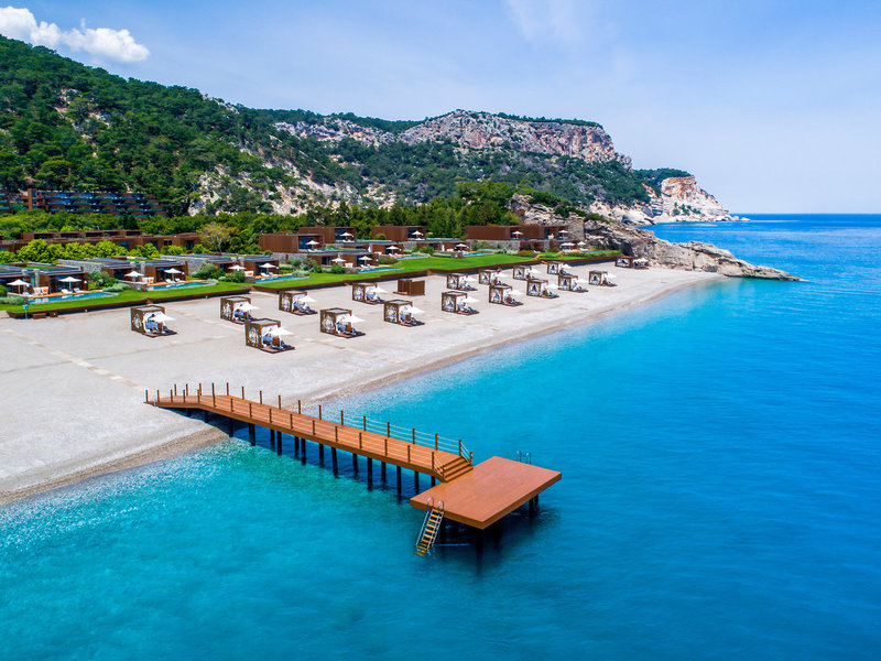 Maxx Royal Kemer Resort Türkei - Der Steg am Strand