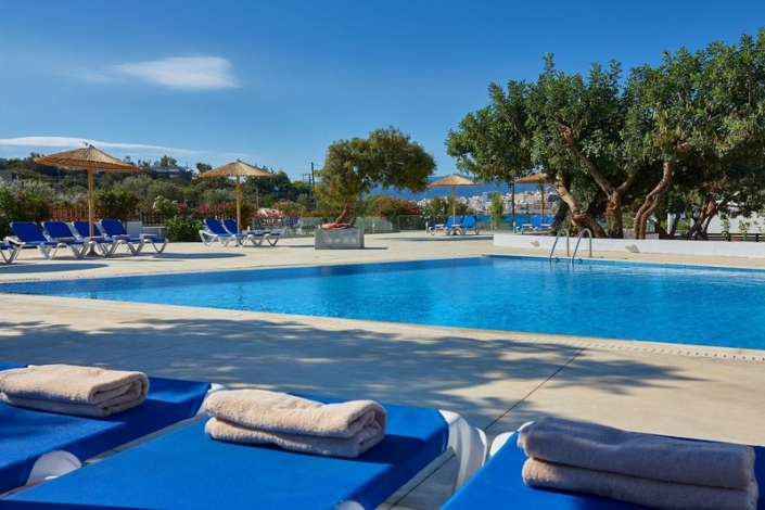Vasia Ormos Erwachsenenhotel Kreta - Pool Entspannung auf Kreta
