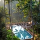 Capella Ubud Bali - Blick auf den traumhaften Pool