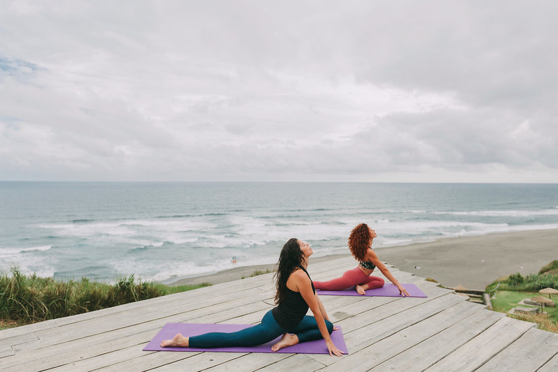 Santa Barbara Eco Azoren - Yoga über dem Meer