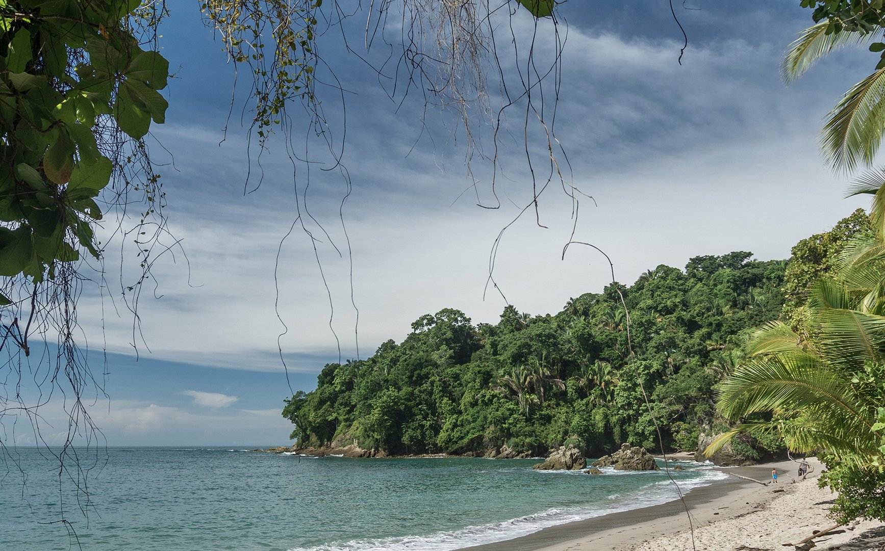Schönheiten von Costa Rica, am Strand
