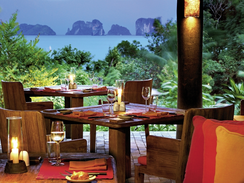 Six Senses Yao Noi Phuket - Dinnertime im Restaurant