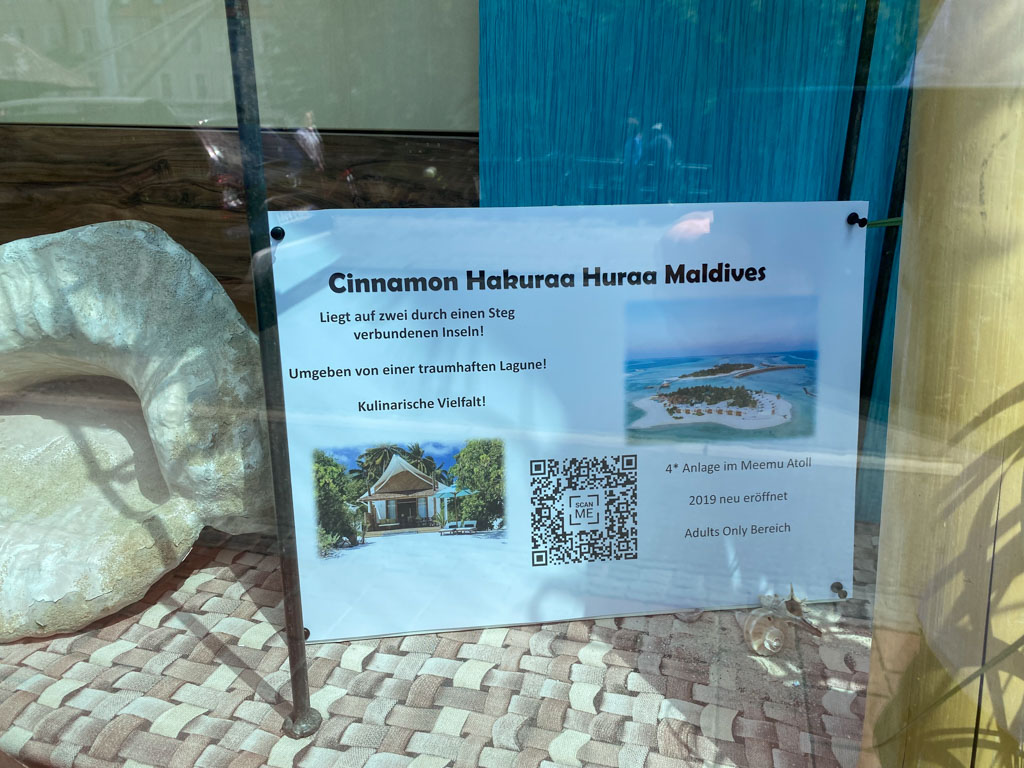 Neue Deko Juli 2022 - Unser drittes Schaufenster - Cinnamon Hakuraa Huraa Maldives