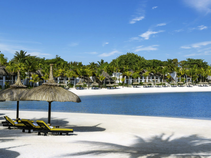 Shangri-La Le Mauritius Touessrok Resort & Spa - Blick auf den sagenhaften Strand