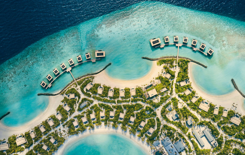 Patina Maldives Fari Islands - Die Wasservillen und die Strandvillen auf einen Blick