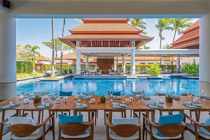 Banyan Tree Phuket Resort - In einem der wunderbaren Restaurants