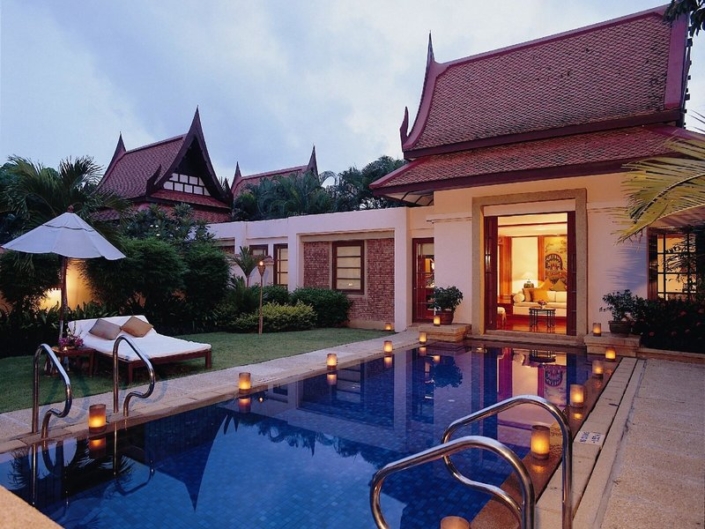 Banyan Tree Phuket Resort - Wohnbeispiel mit Pool