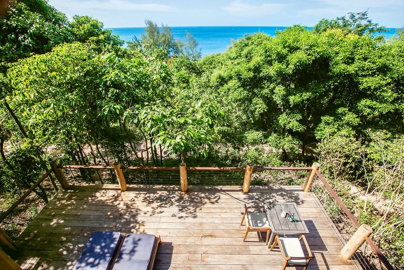 Mango Bay Resort - Auf der eigenen Terrasse
