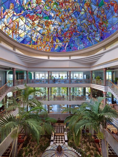 ADRIAN Hoteles Jardines de Nivaria -In der grandiosen Lobby