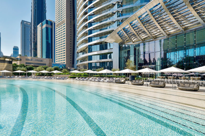 Address Sky View Hotel & Residences - Am Pool entspannen