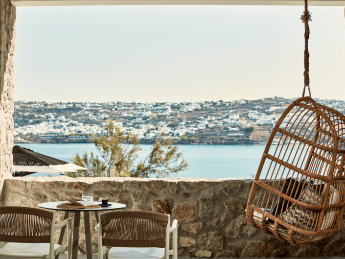 Mykonos No 5 Suites and Villas Boutiquehotel - Entspannen auf der eigenen Terrasse