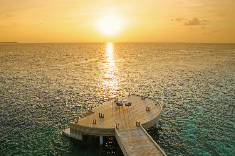 Faarufushi Maldives - Dinner für Zwei bei Sonnenuntergang