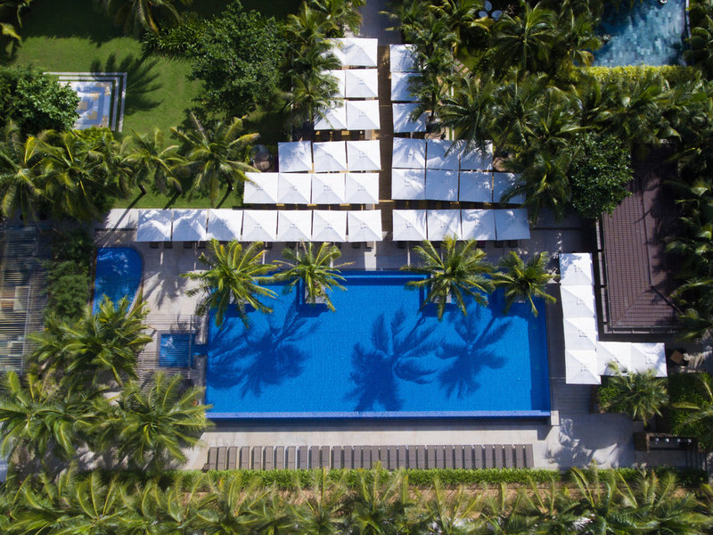 Salinda Resort Phu Quoc Island - Blick von oben auf den Pool