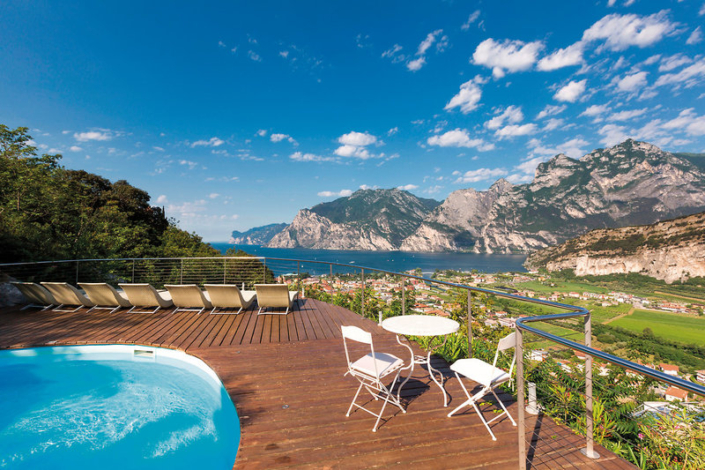 Garda Hotel Forte Charme - Am Pool mit grandioser Aussicht entspannen