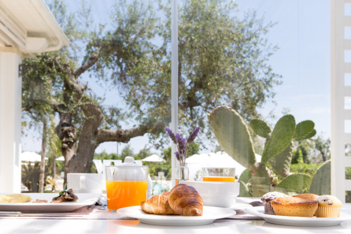 Tenuta Centoporte Resort Hotel - Leckers Frühstück unter der Sonne Apuliens