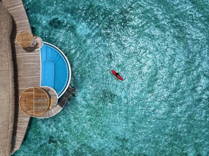 W Maldives - Paddeln im Indischen Ozean