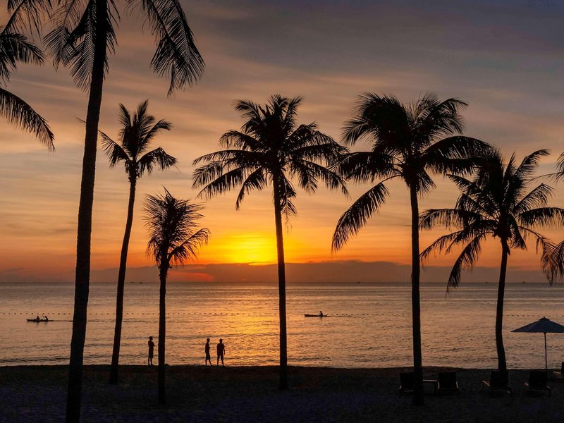 Pullmann Phu Quoc Beach Resort - Sonnenuntergang über dem Meer