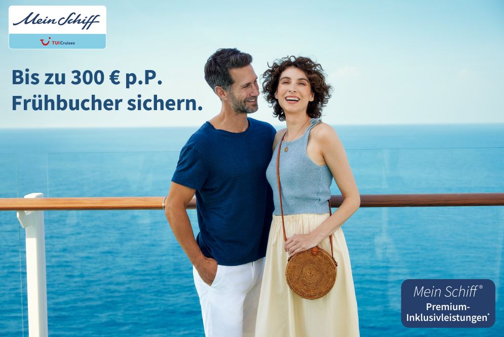 TUI Cruises Frühbucher Wintersaison 2023/24