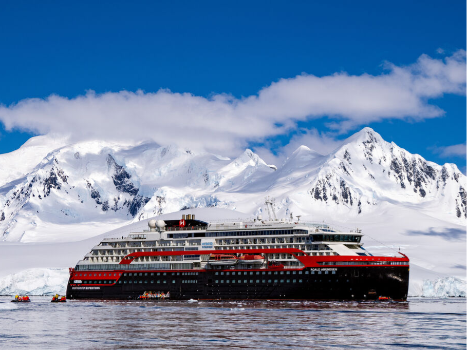 Entdecker-Momente mit Hurtigruten - Expedition Antarktis und Falkland-Inseln