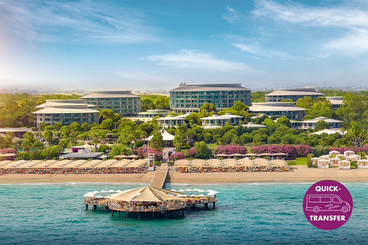 Unsere Empfehlungen für Sie - Calista Luxury Resorts in Antalya/Belek